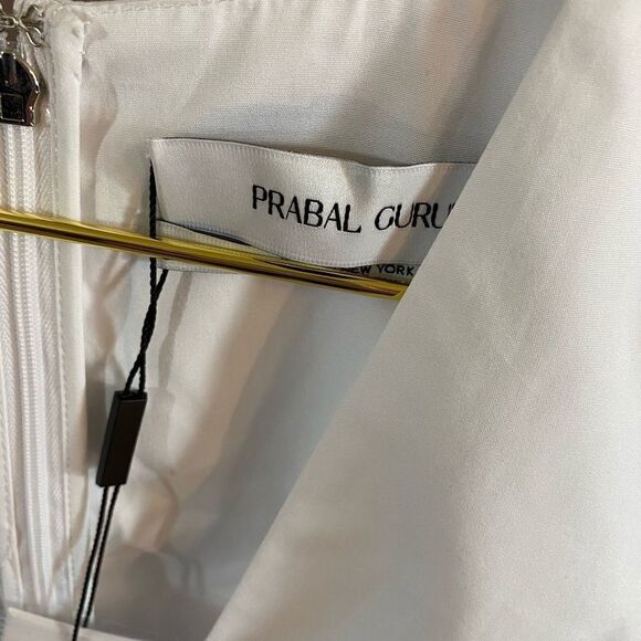 Prabal Gurung A-Line Poplin Fit and Flair Dress - Picture 3 of 5